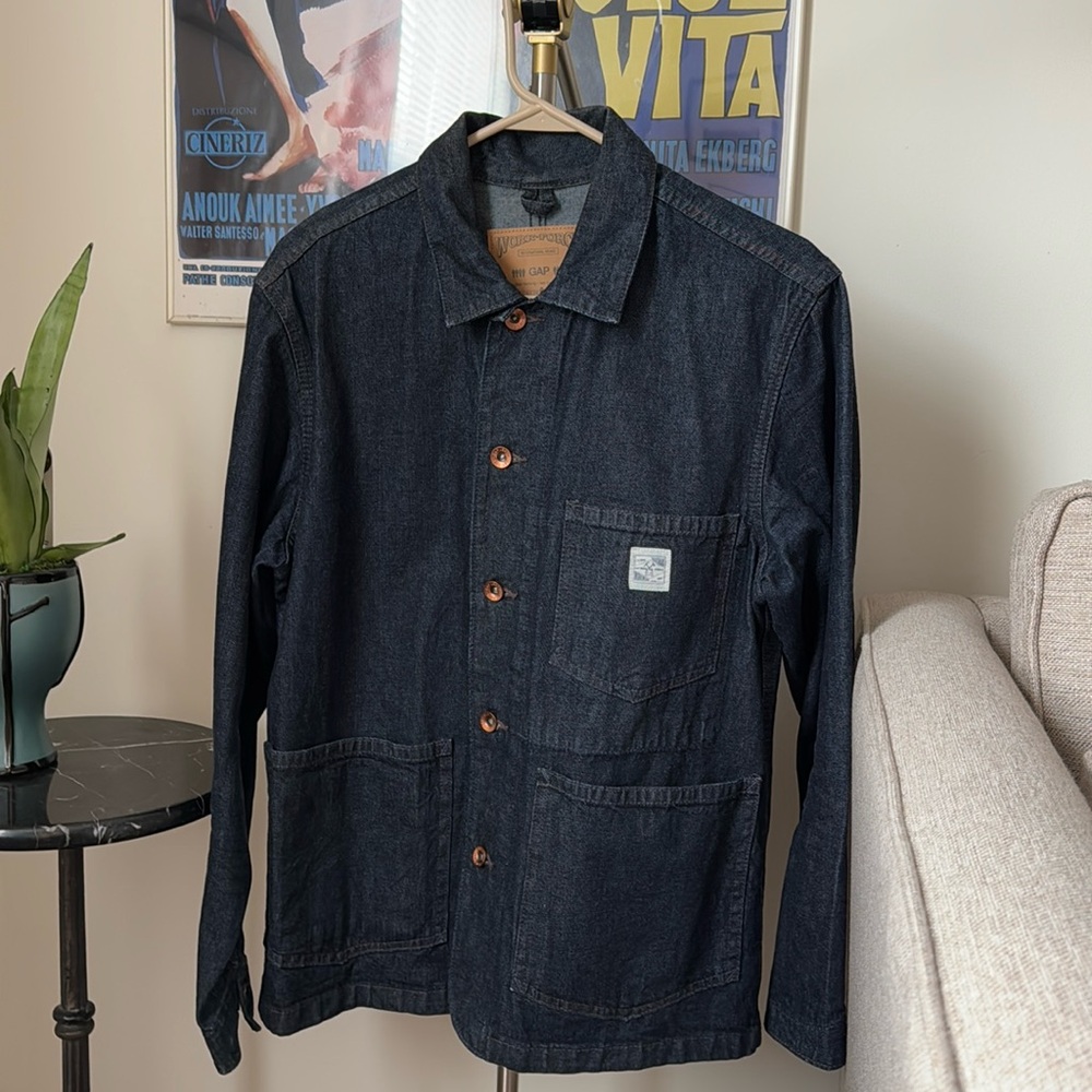 Gap Denim Work-Force Chore Coat size Small